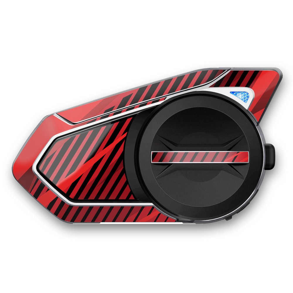 Red Gradients Device Surface Decals Sticker For SENA 50S Intercom 1 Piece