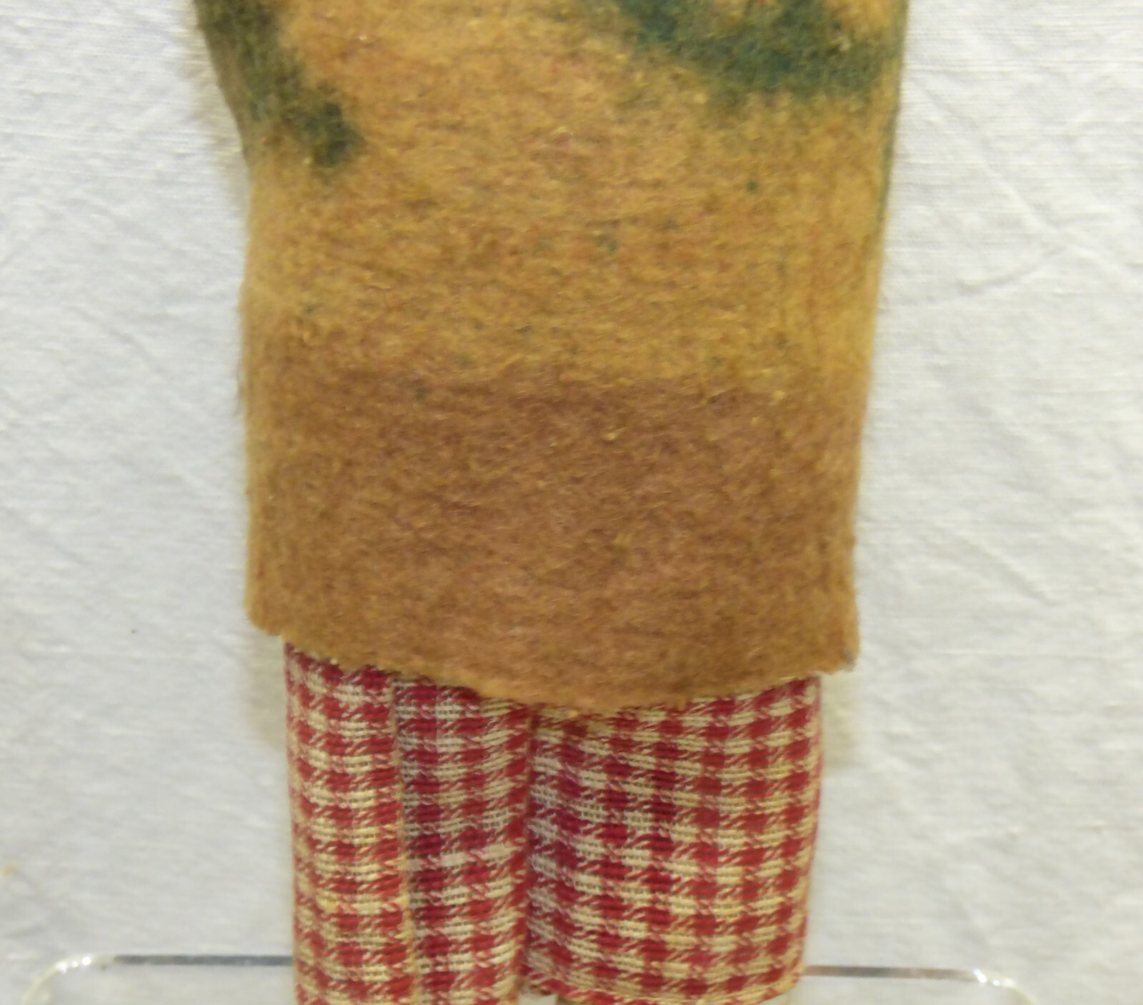 Skookum Dolls 10" Male & 9" Female w/ Taped Feet Side Glancing Eyes Vintage Pair