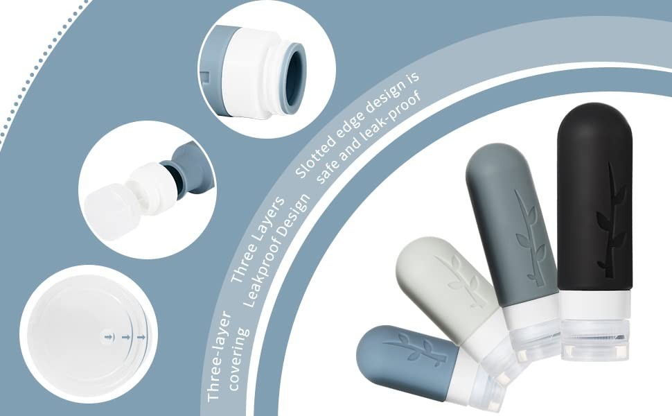 Complete Travel Essentials: 18-Pack Refillable Bottles & Accessories Set