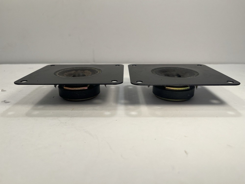 TESTED (2) Pair Japan 8 ohm 5w Tweeter(s) Both Working Great!