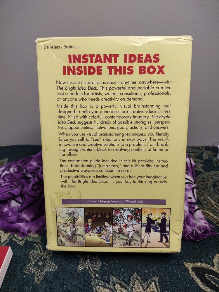 The Bright Idea Deck a Tarot Mark Mcelroy