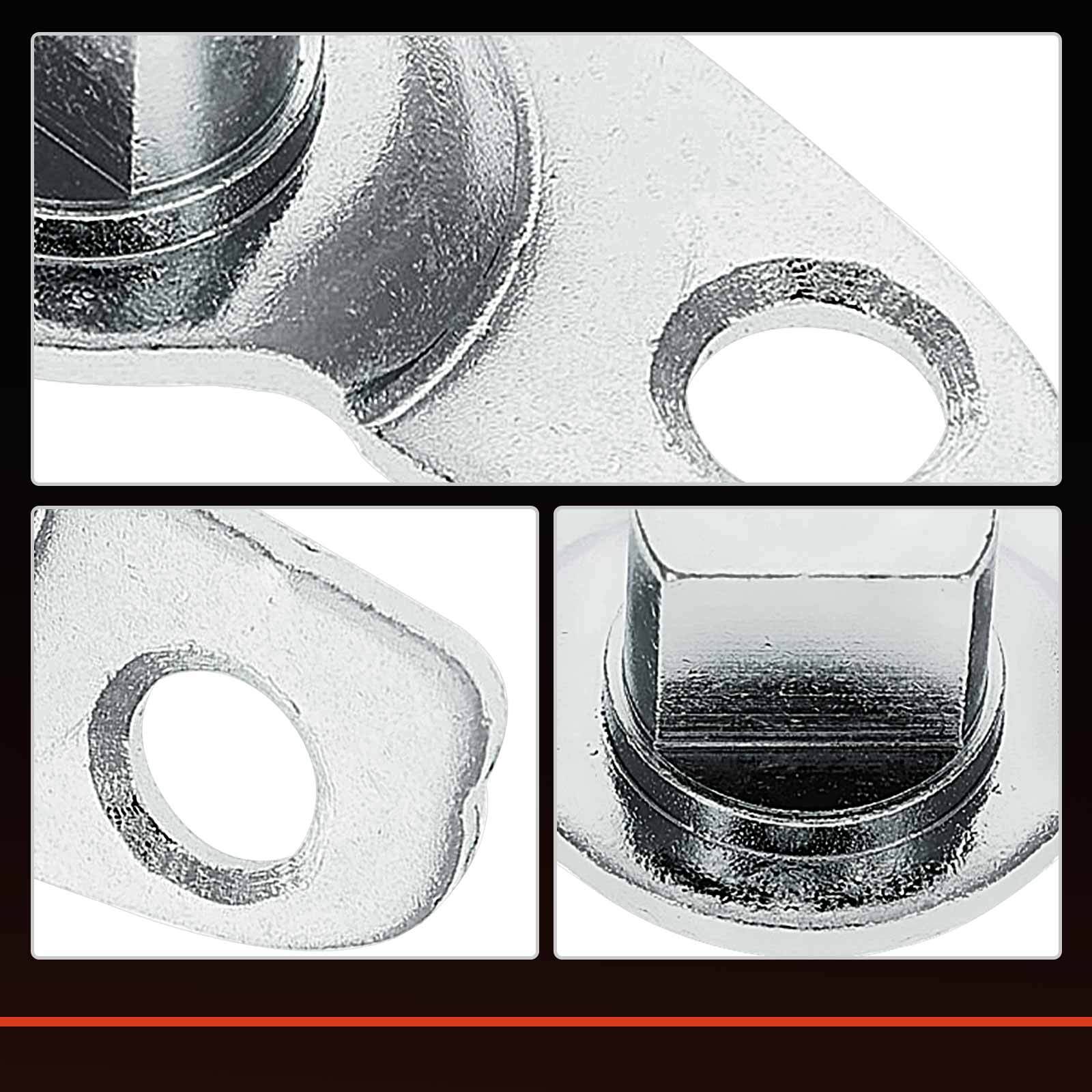 2x Left & Right Tailgate Hinge Roller for Ford F-150 04-14 F-250/350 Super Duty