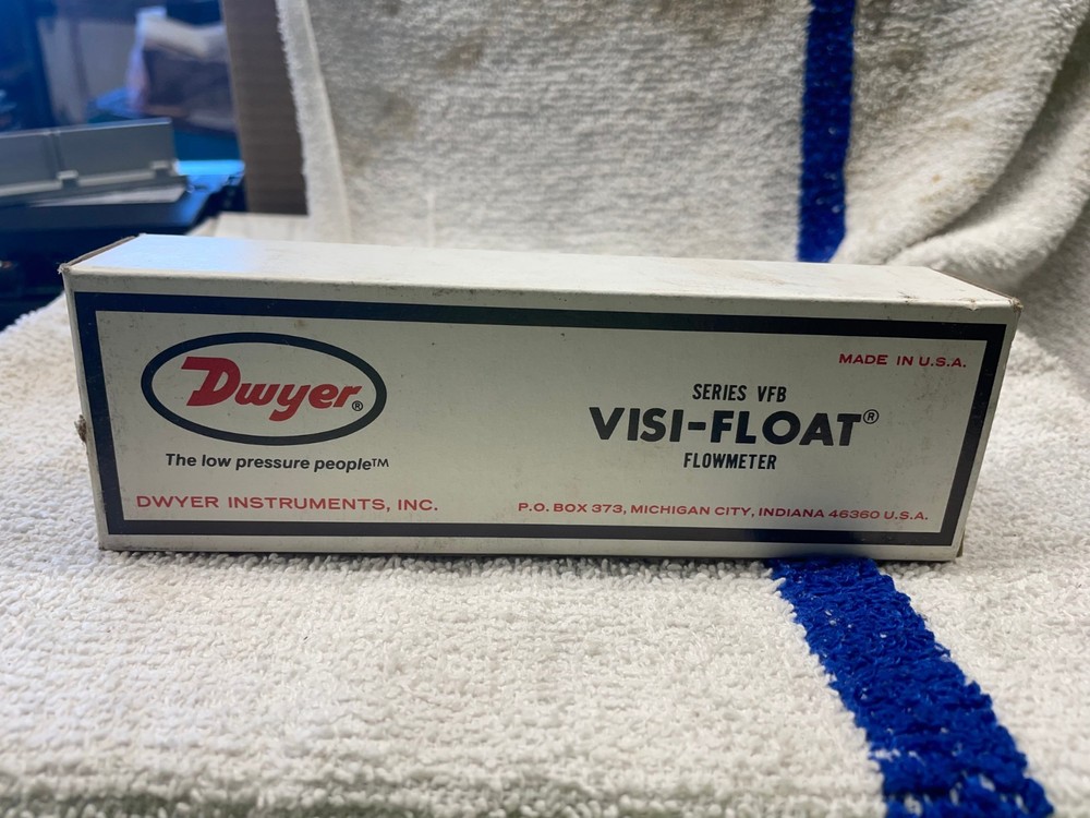 NOS Dwyer Series VFB VISI-FLOAT Flowmeter VFB 81