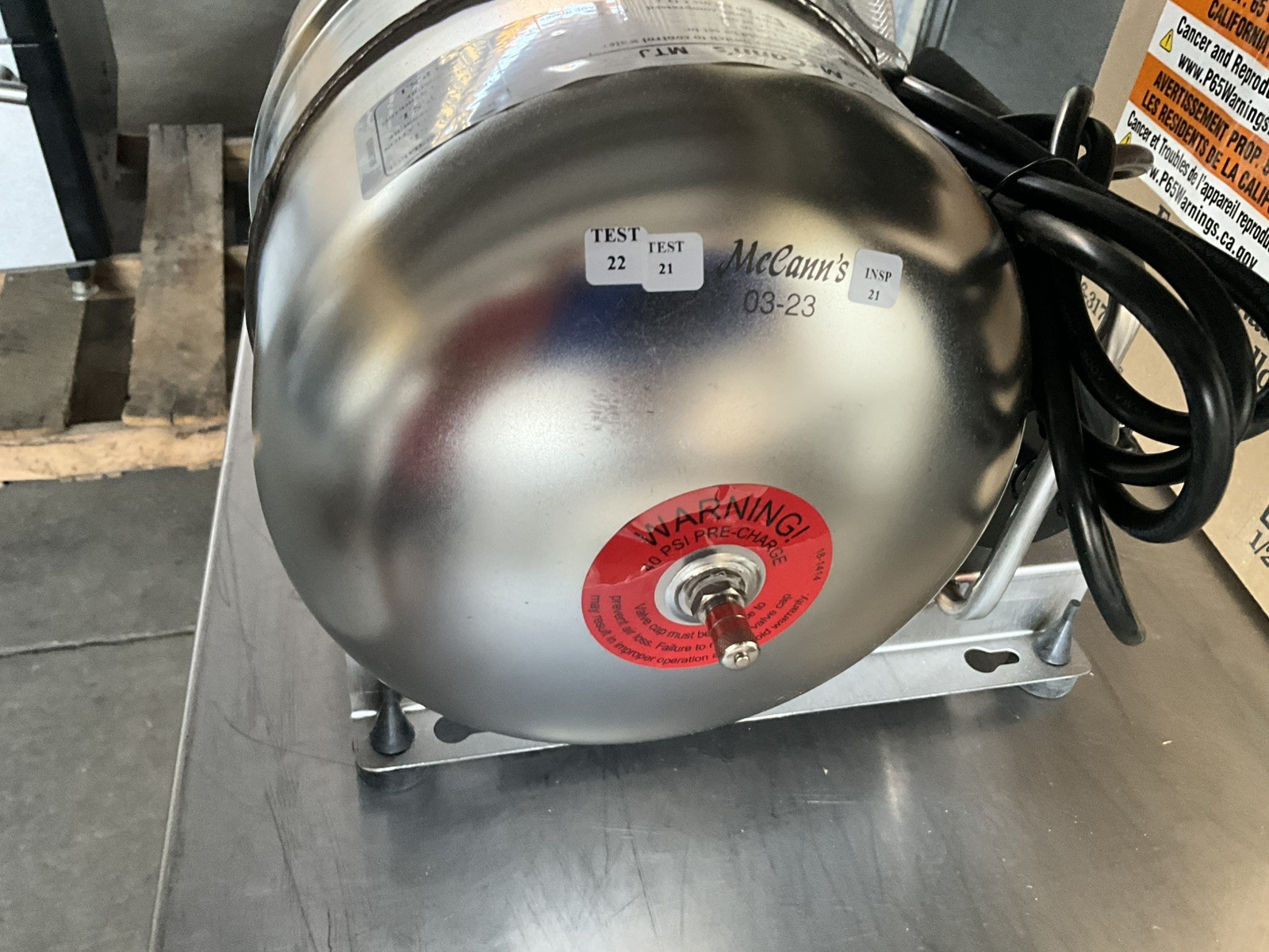 2023 McCann's 2.0 Econo Booster MTJ 2 Gallon Water Boost System Fountain Drink B