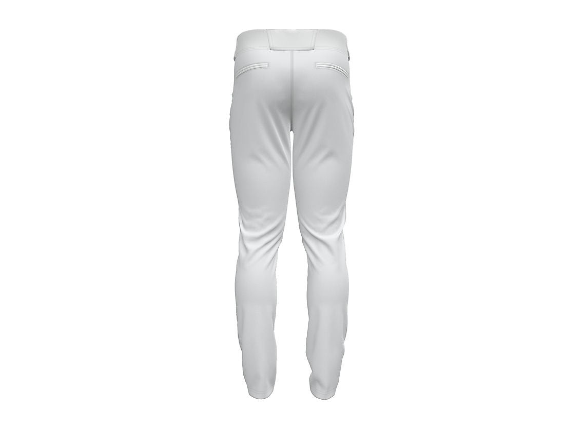 Adversary 2.0 Tapered Solid Baseball Pant - M- White
