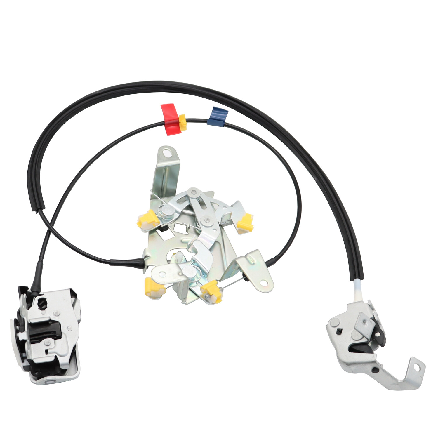 L&R Rear Door Latch Lock Cable Extended Cab For 99-07 Ford F250 F350 Super Duty