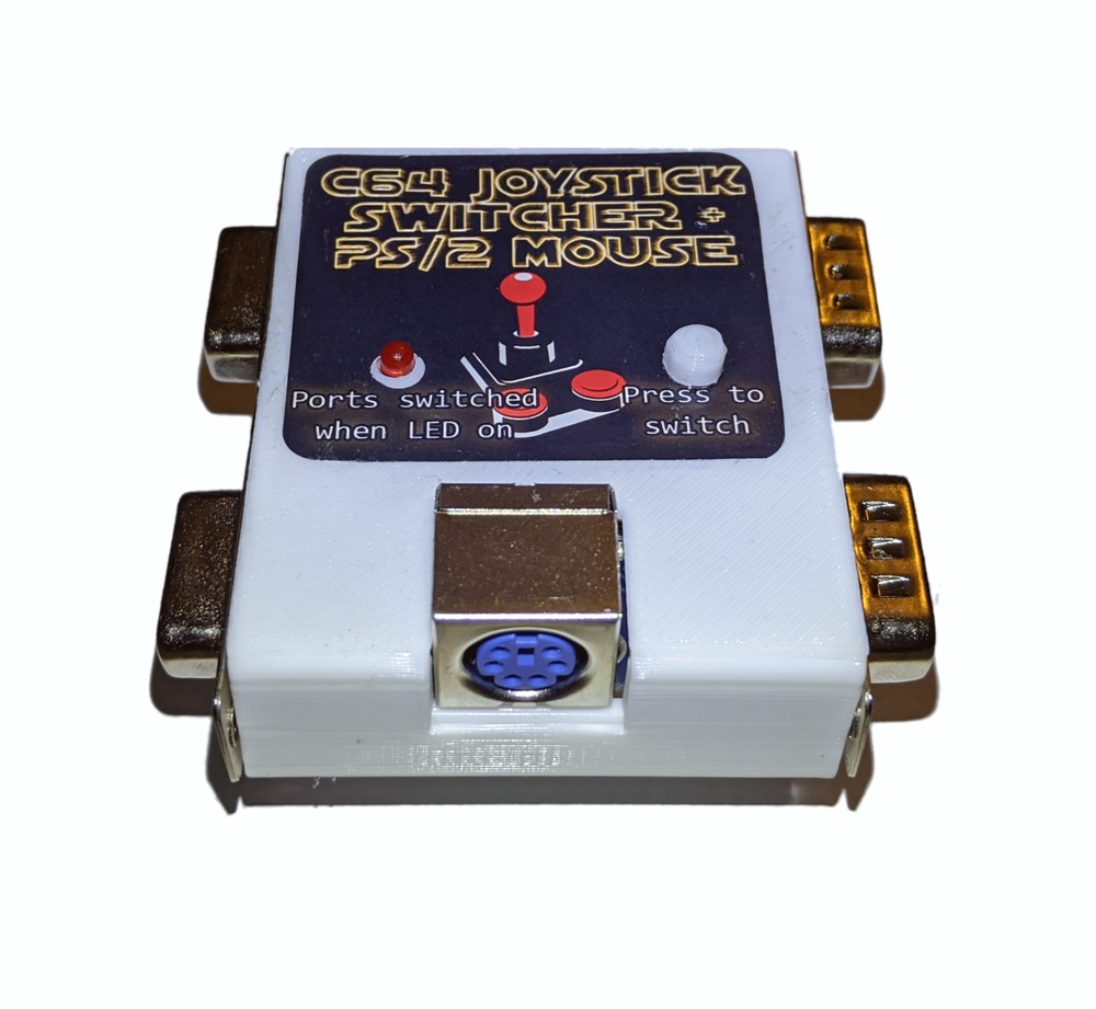 New Commodore 64 C64 Joystick Joy Switcher Circuit Plus PS/2 Mouse Adapter 733