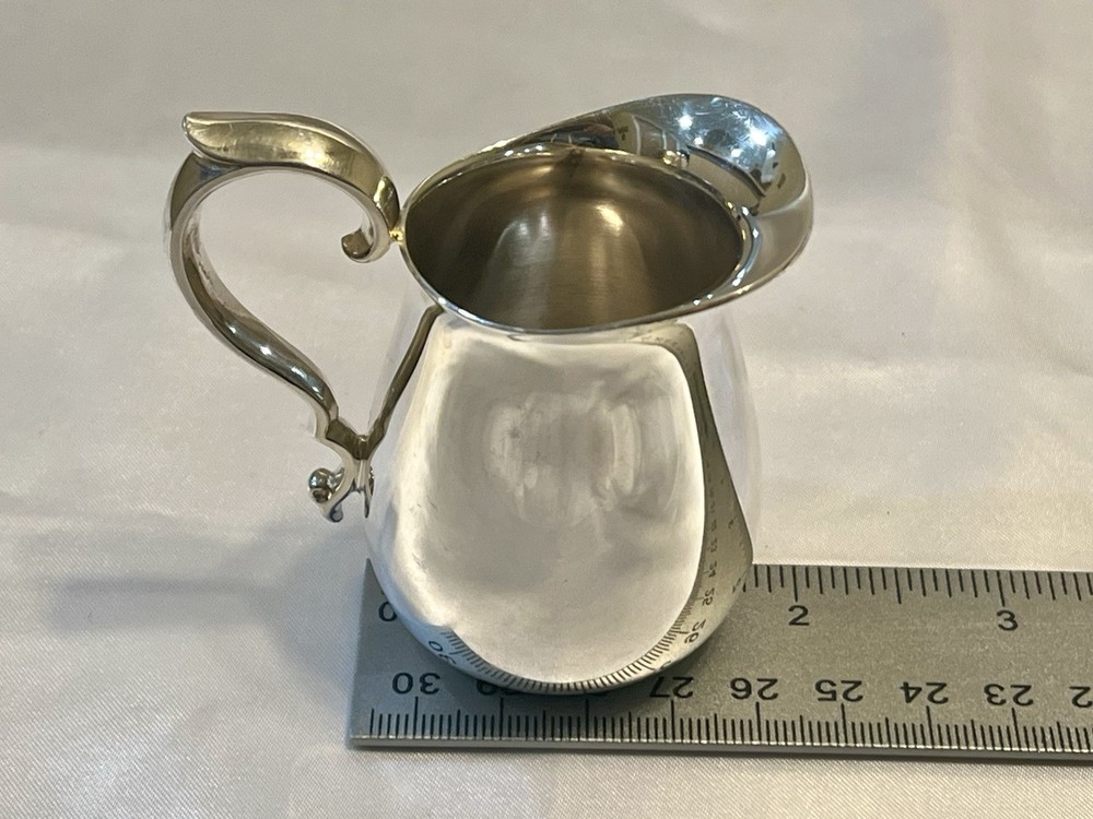 Reed & Barton Miniature Bowl And Jug Silverplate