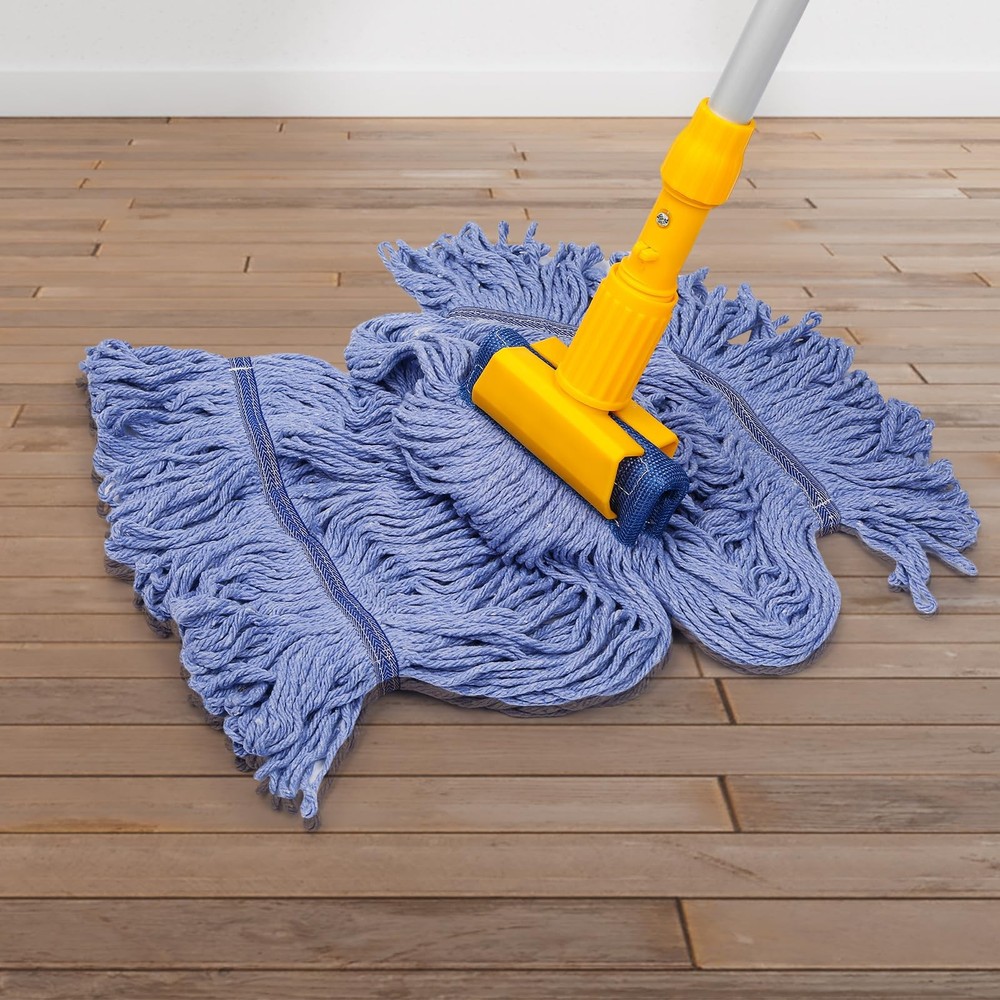 2 Pack Mop Head Replacement, Cleaning Heavy Duty Mop Head Commercial Replacement