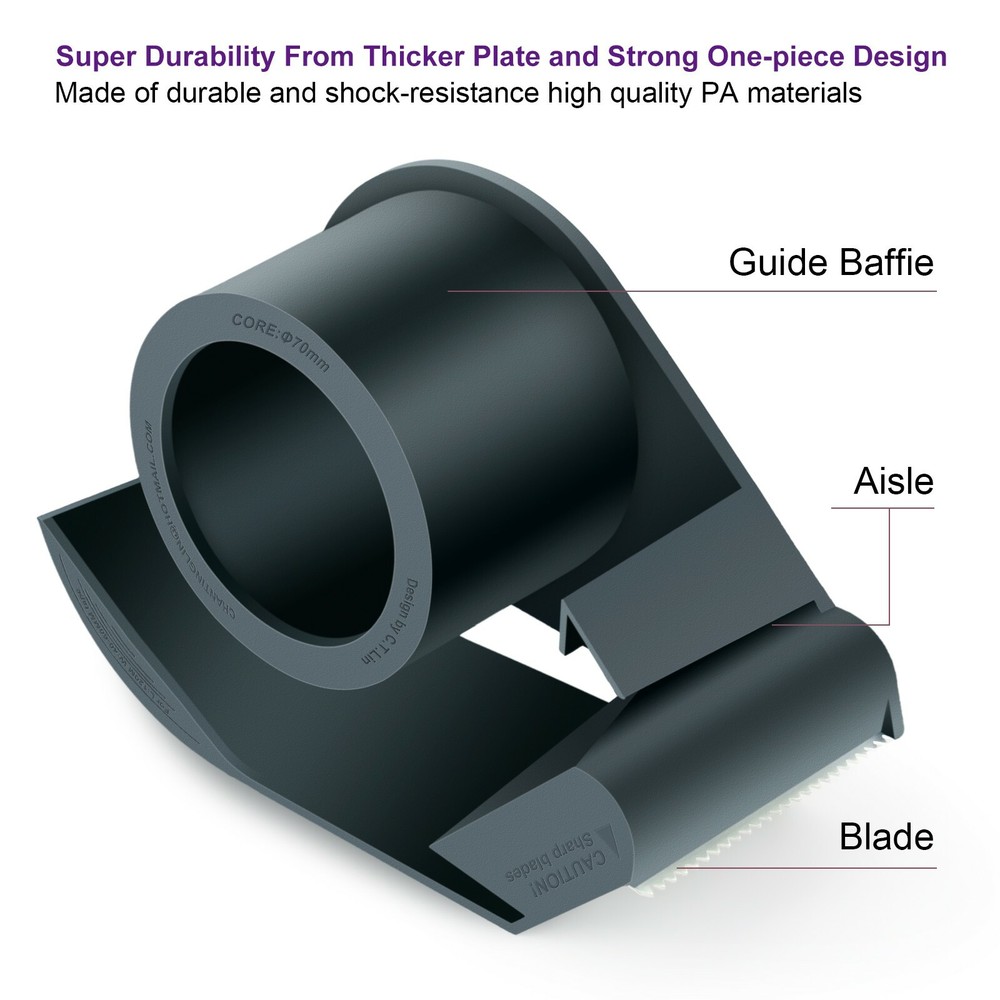 LINCO Handheld Packaging Tape Dispenser - Black