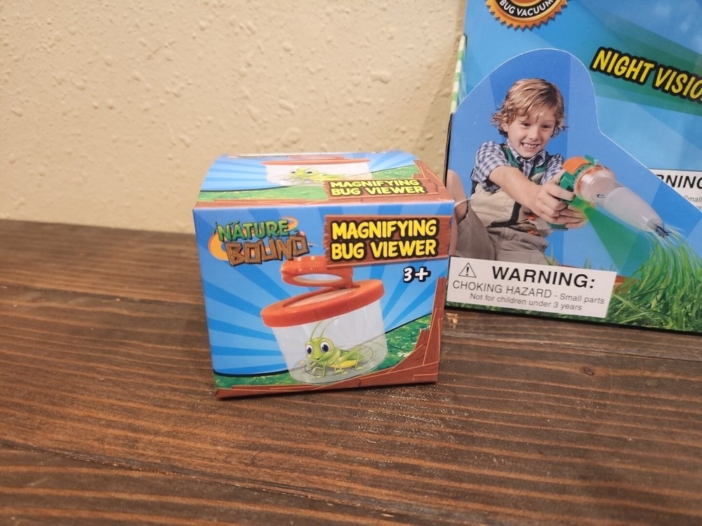 Nature Bound Bug Vacuum with Night Vision Light & Bonus Magnifying Bug Viewer