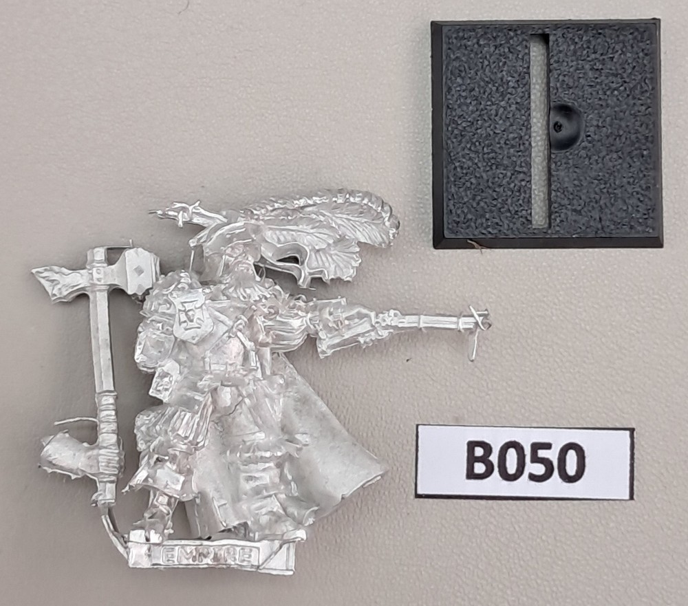 Empire Captain Command The Old World - (B050)  Metal