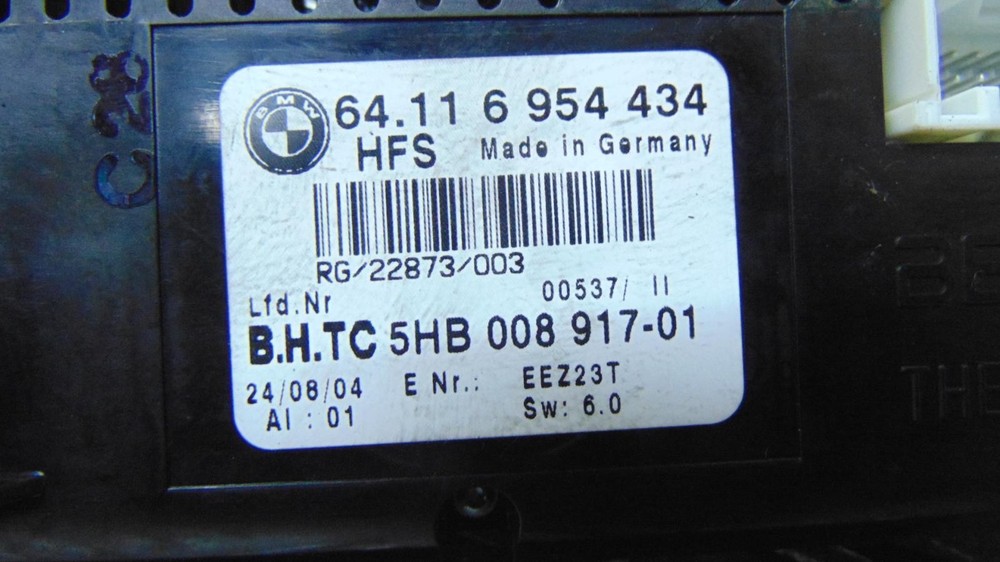 Mini Bmw Mini Heater A/C Climate Controller Unit Panel With Ac R50 2001-2008~