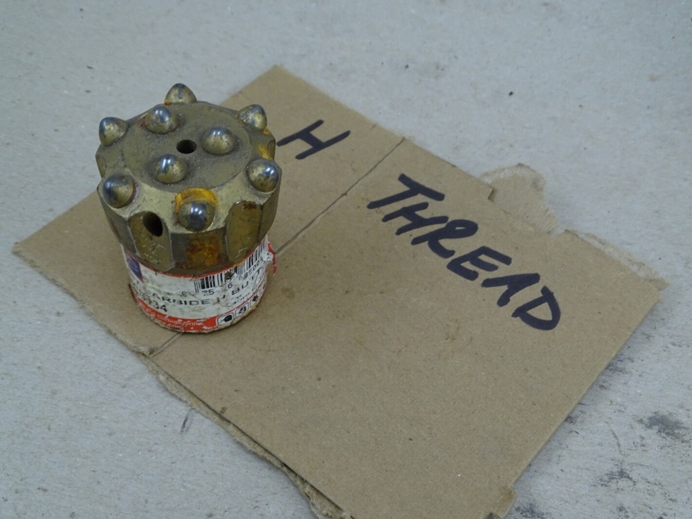Vulcan H Thread Button Carbide Drill Bit 1-3/4" , HCB134