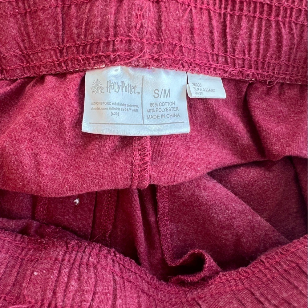 Warner Bros. Red Hogwarts Sweatpants