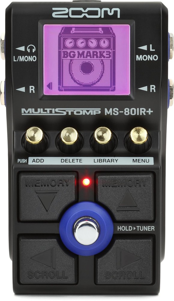 Zoom MS-80 IR+ Amp Sim and Multi-effects Pedal