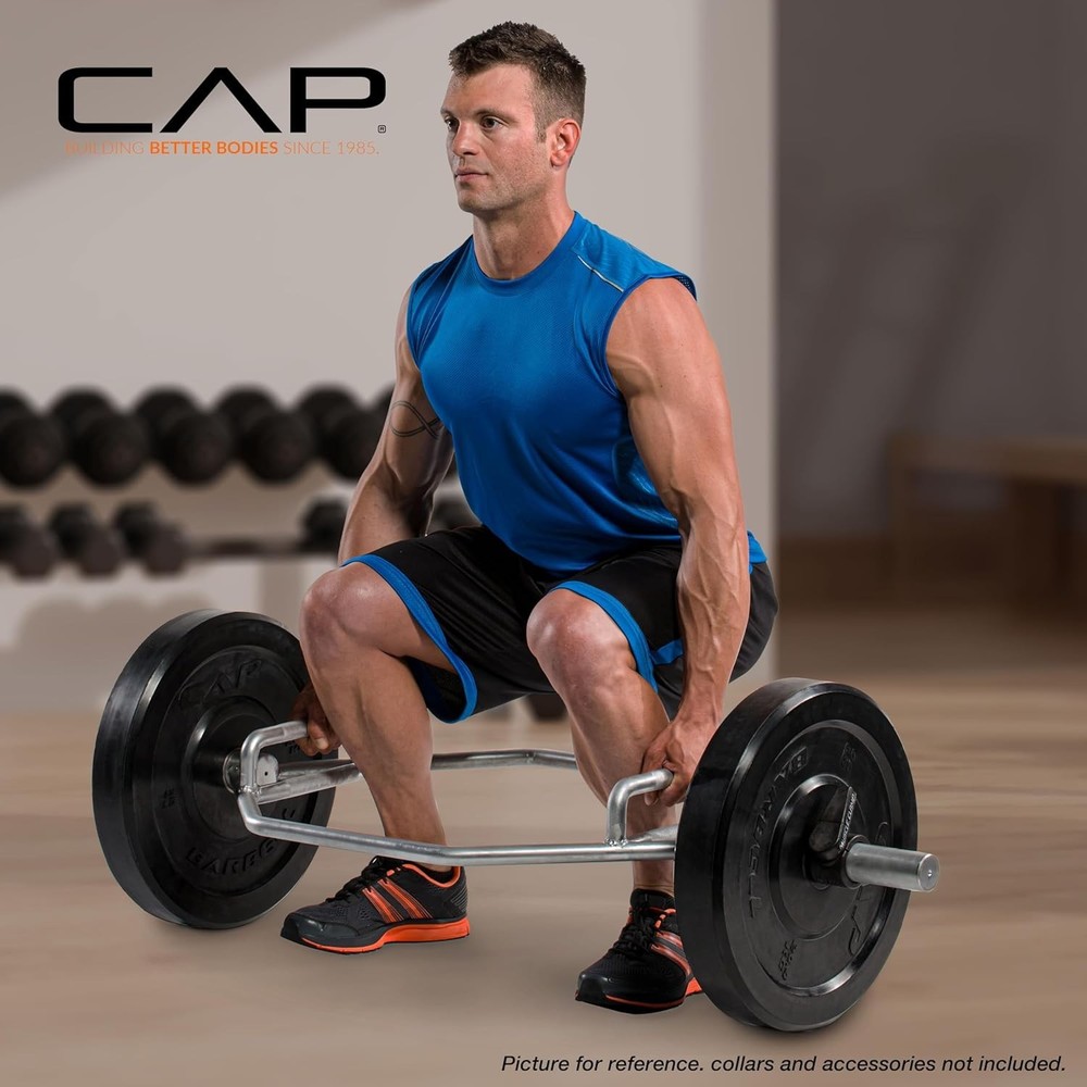 CAP Barbell Olympic Trap Bar | Multiple Grip Options