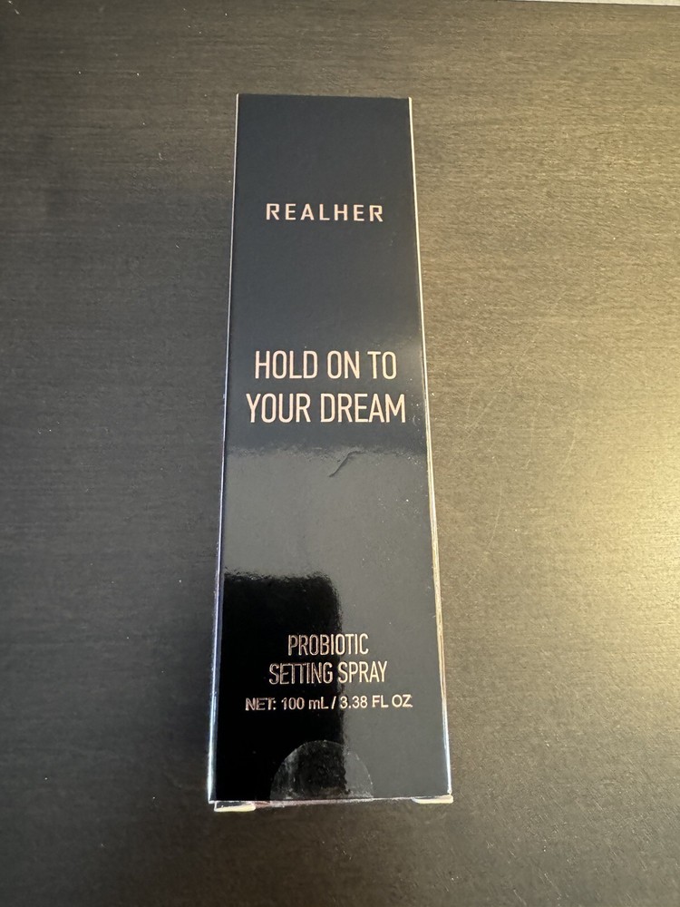 Realher Prebiotic Setting Spray 100 ml 3.38 fl oz Full Size NIB