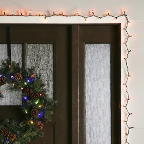 GE String-A-Long 100-Count 20.6-ft GOLD Incandescent Christmas String Lights