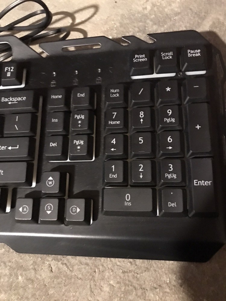 TedGem Gaming Keyboard Model CE0141_01 Black USB Wired