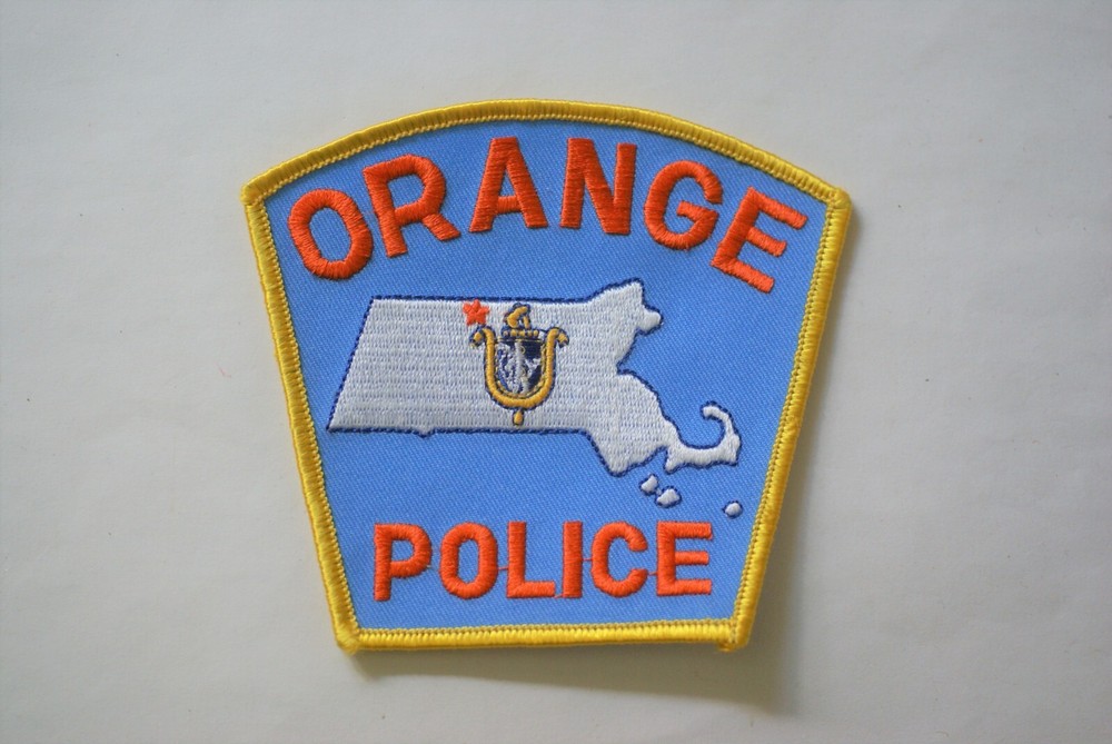 Orange Police patch, Massachusetts