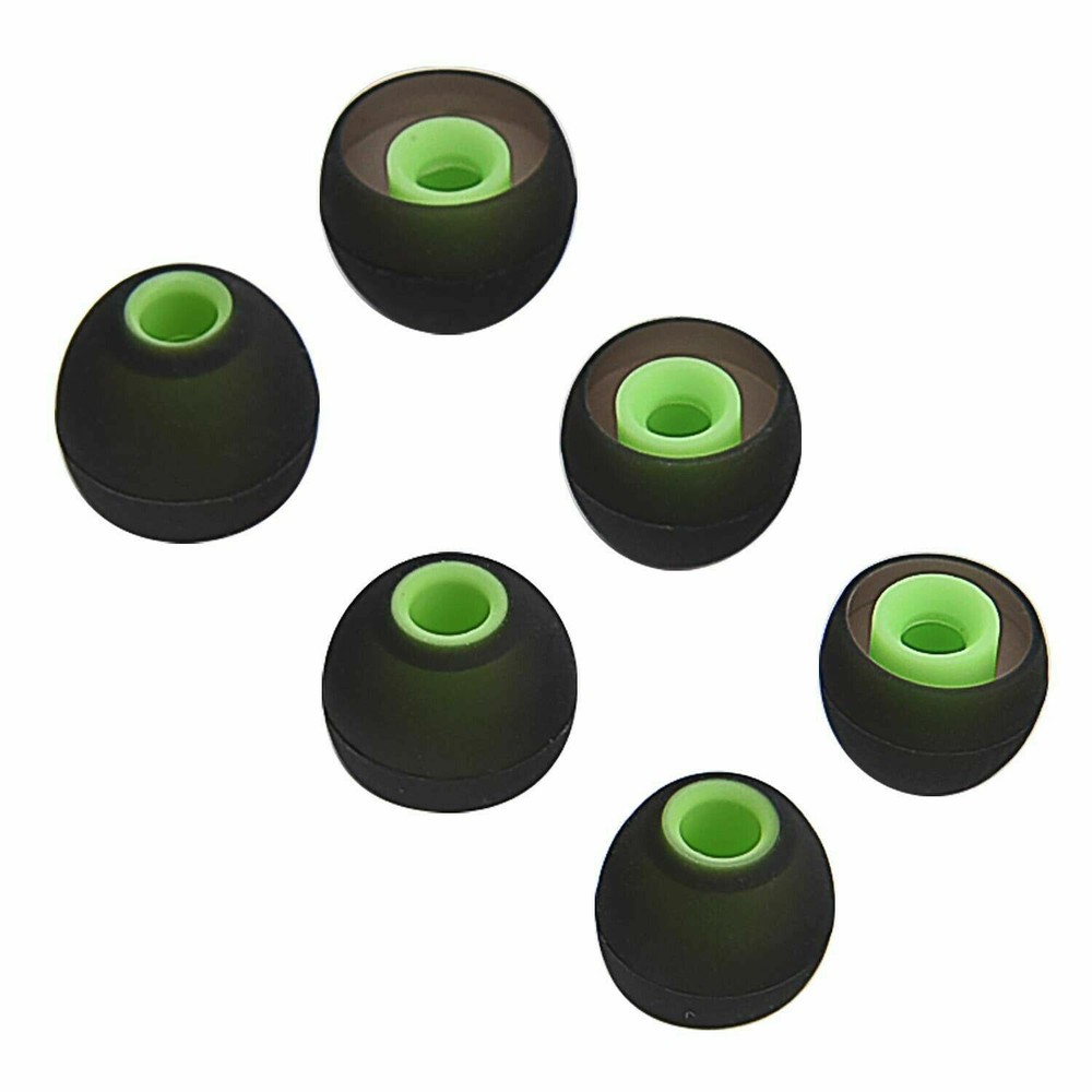 Replacement Noise Cancellation Isolation Silicone Soft Ear Buds Earplug Tips