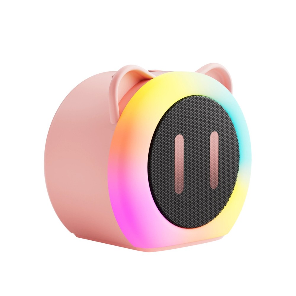 Mini Karaoke Machine with 2 Wireless Microphones