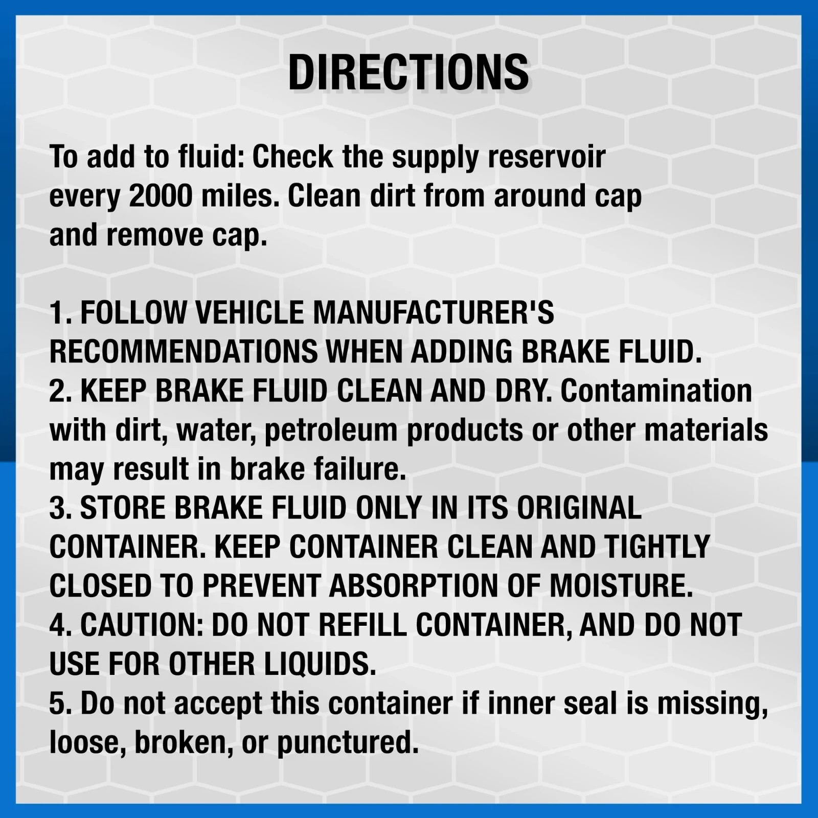 Super Tech Dot 4 Brake Fluid, 12 fl oz