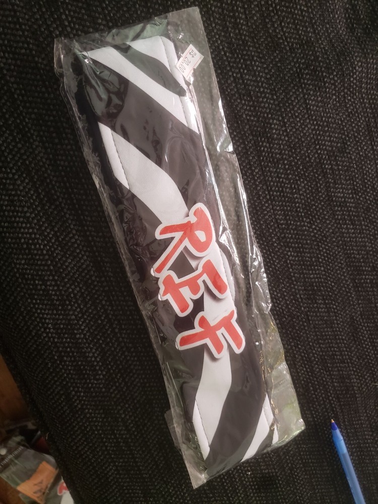 Limitless Paintball Referee Headband Zebra Pattern