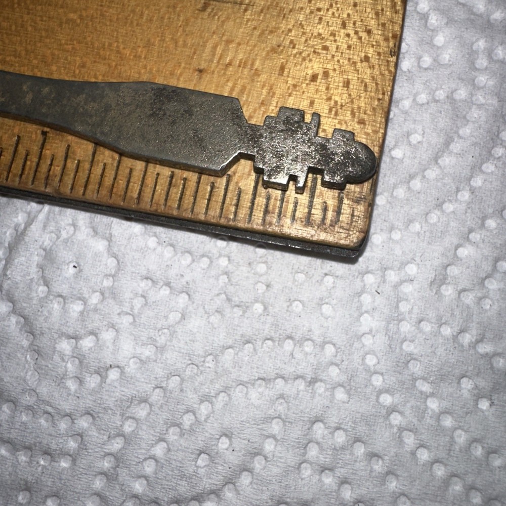 Yale & Towne Flat Steel Key #14 Skeleton Key Old