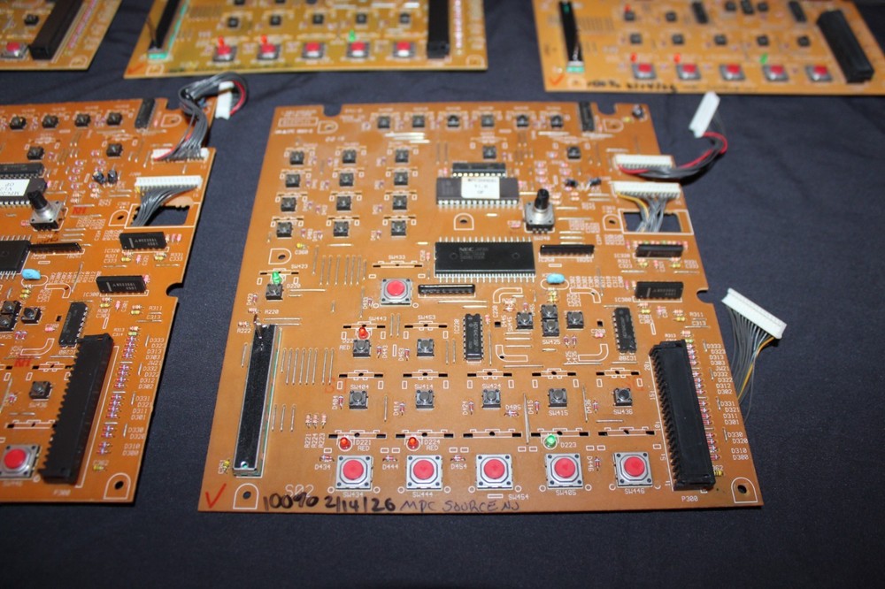 AKAI MPC2000XL Main Top Buttons PCB Board