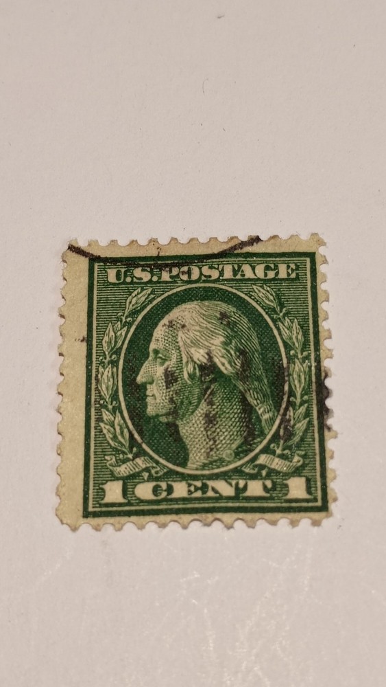 George Washington 1 Cent Green 1922 Rarest Stamp