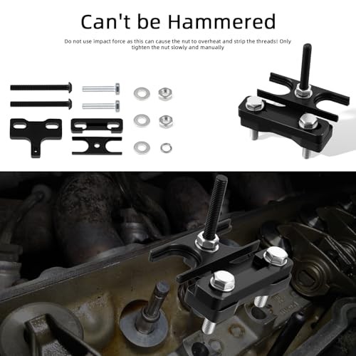 67605 Valve Spring Compressor & Air Valve Holding Hose Tool, Engine Valve