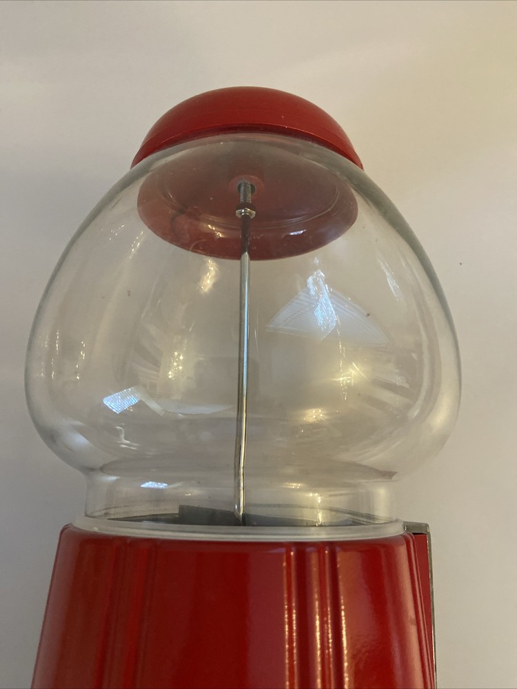 Vintage 1985 11" Tall Carousel Gumball Machine