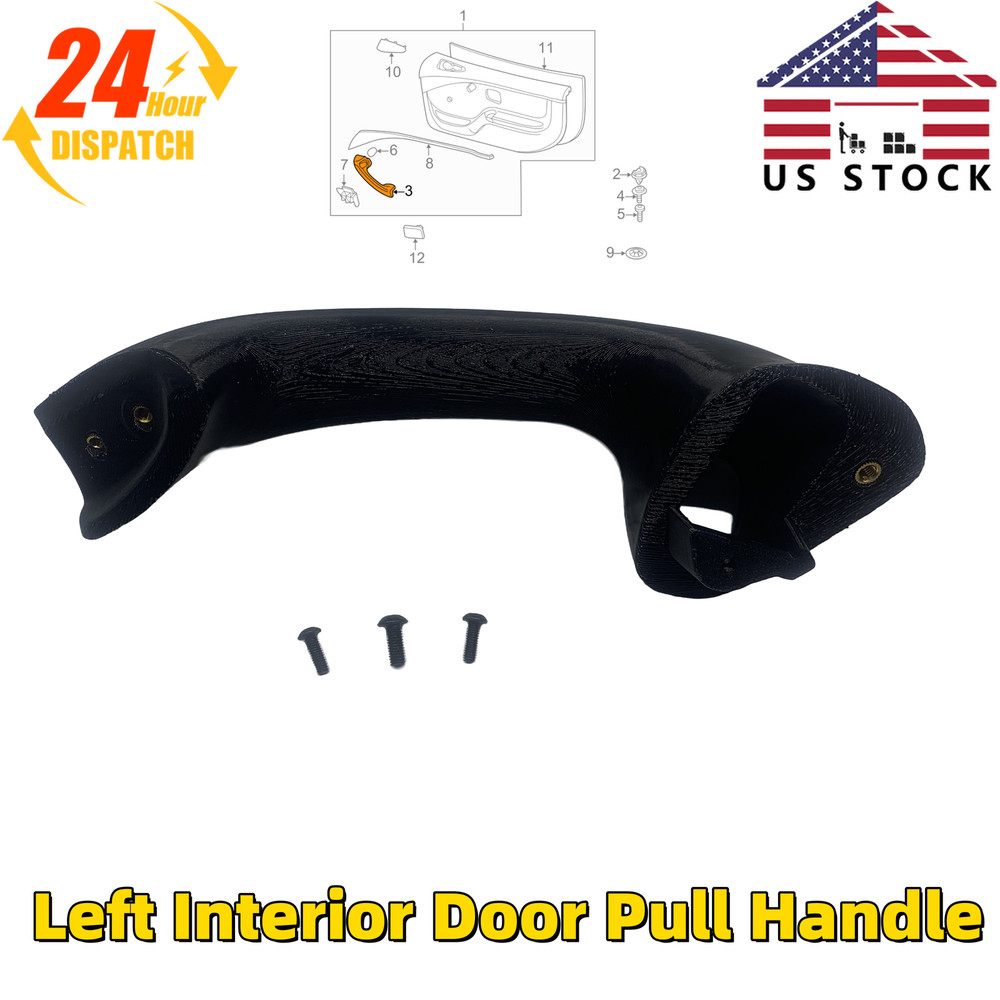 1996-2002 For BMW Z3 Roadster Interior Door Pull Handle Petg Left Driver Side
