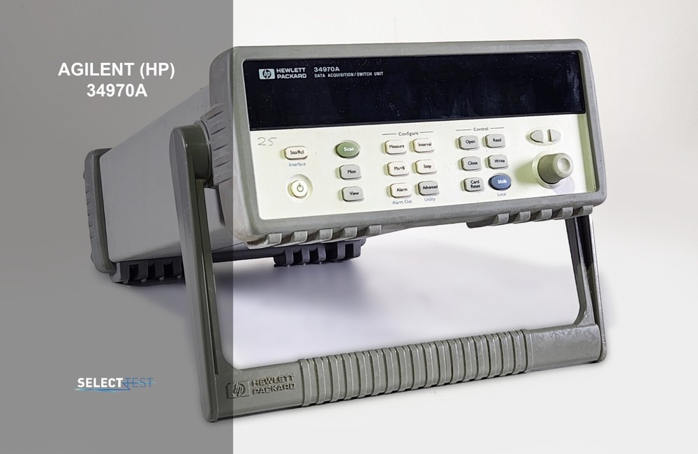 AGILENT / HP 34970A DATA ACQUISITION/SWITCH UNIT W/DVM ****LOOK**** (REF.: 184M)