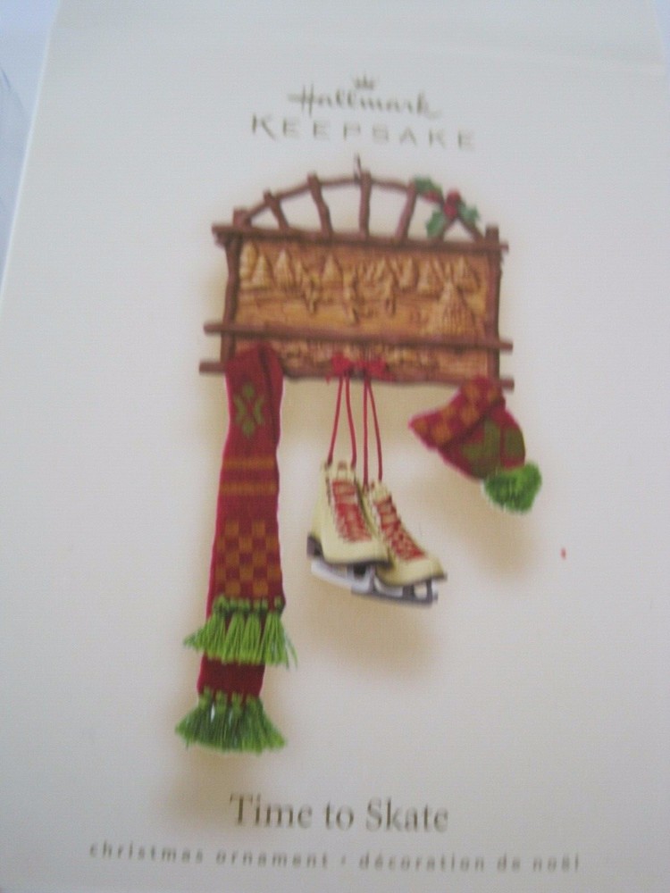 Hallmark Keepsake Ornament Time To Skate 2007 GUC