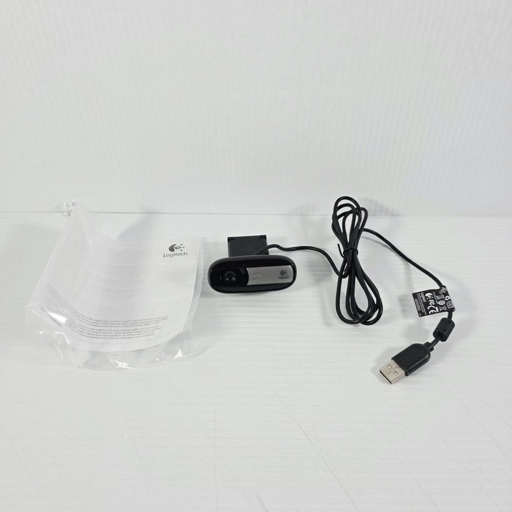 Logitech C170 Web Cam Black Built in Mic 5MP - New Condition