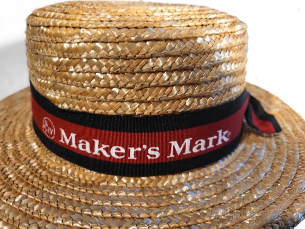 Maker's Mark Bourbon Derby Straw Hat