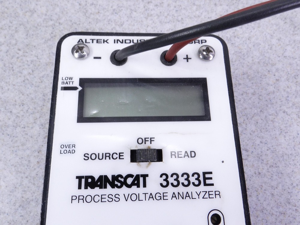 Altek Transcat 3333E Process Voltage Analyzer w/ Leads