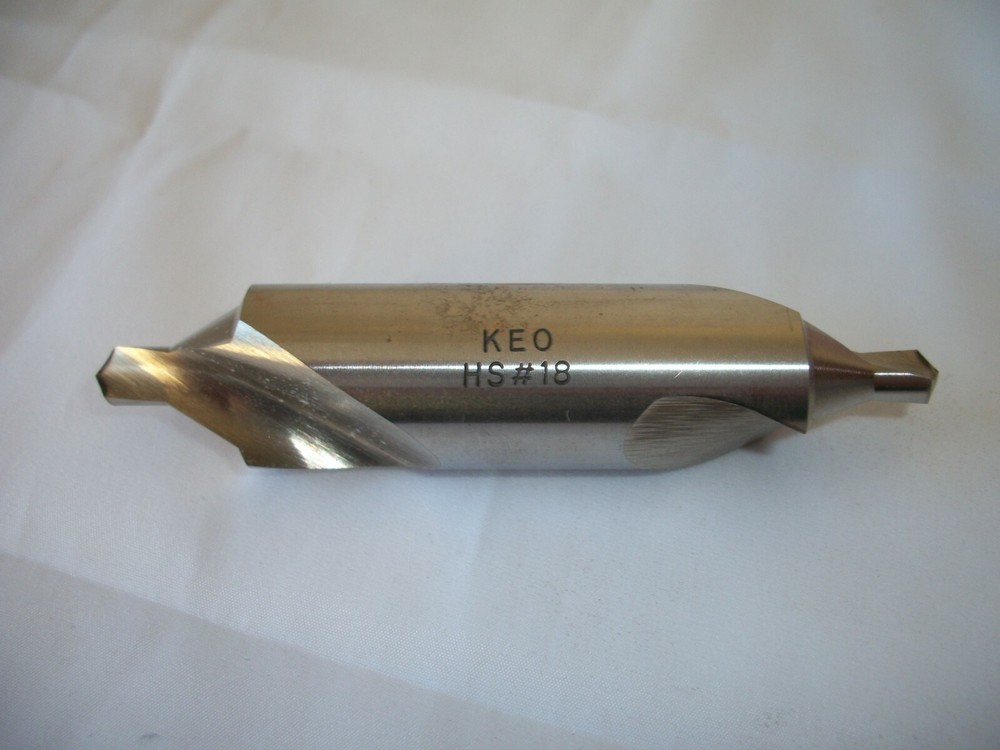 KEO #18 Bell Pattern Combined Drill & Countersink (New-Open Box) 1 pc.