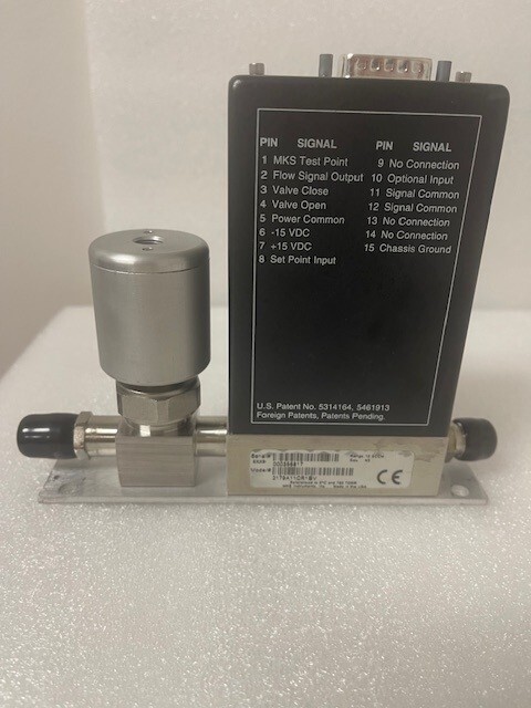 Mass Flow Controller 10 sccm N2 SN 2179A11CR1BV- used
