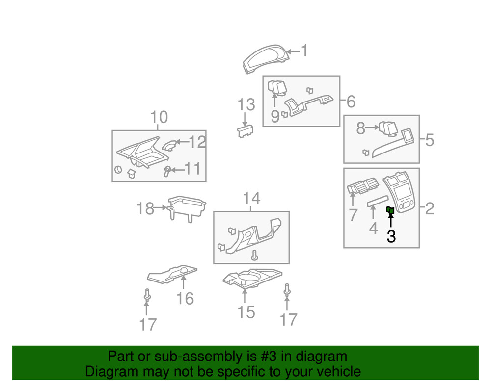 Genuine GM Multi-Purpose Clip 15018193