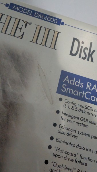 DPT EISA SCSI Adapter Card Smart Cache III DM4000 Disk Array Module NEW NIB