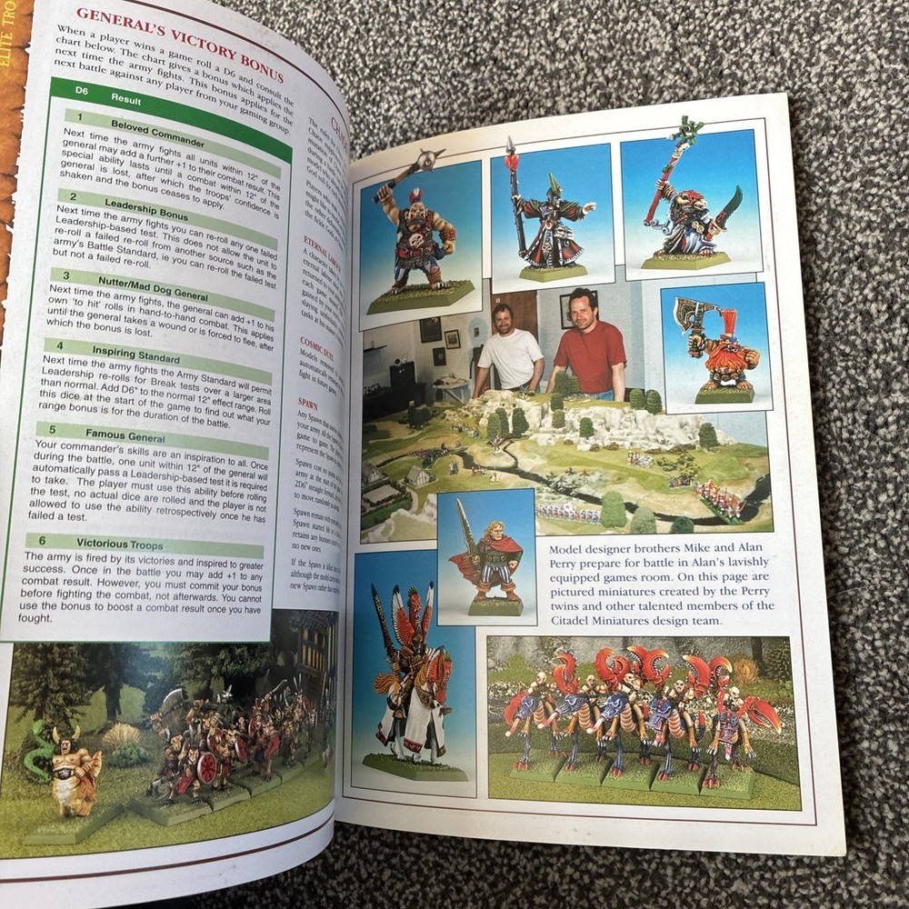 Games Workshop Warhammer Battle Book (1996) Good Condition