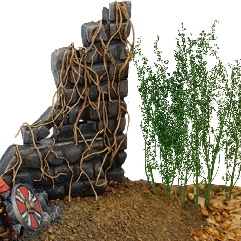 Miniature Shrubs Model Bushes Long Shrub Vegetation Groups Static Grass Tuft ...