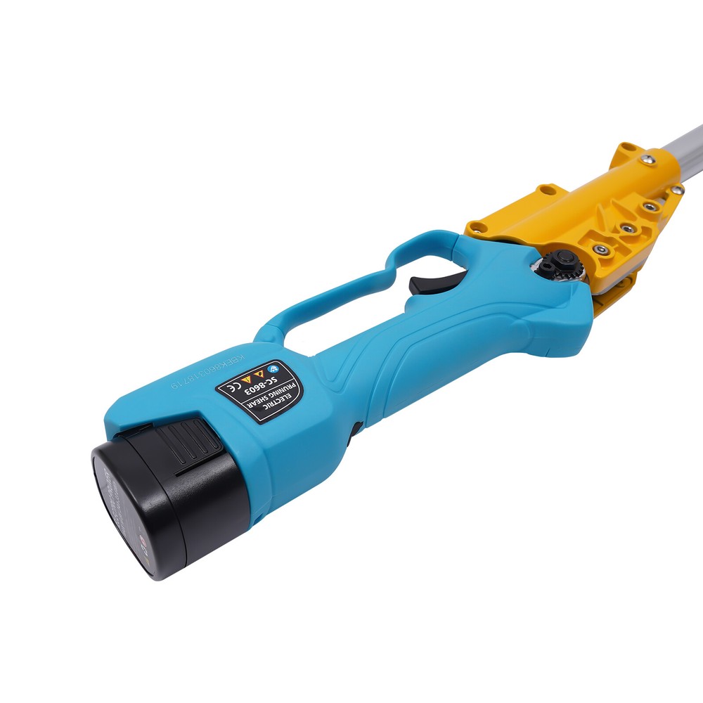 Electric Pruner Cordless Pruning Shears Extension Pole Bar Tool Lithium Battery