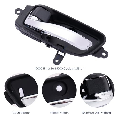 2PCS Interior Door Handles Left Driver & Right Passenger Front Left & Right
