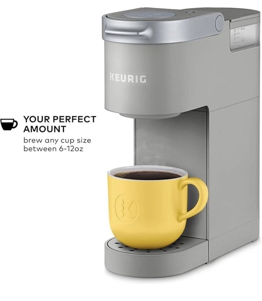 K-Mini Single Serve K-Cup Pod Coffee Maker - Grey