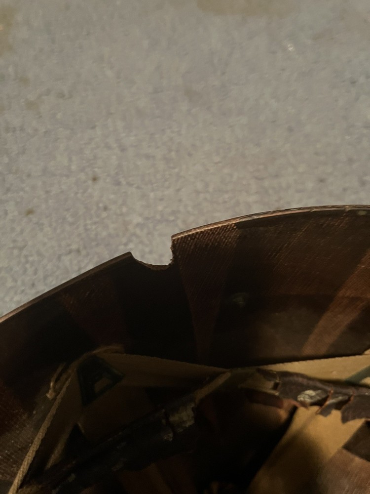 Early WW2 FS FB M1 Helmet & Liner